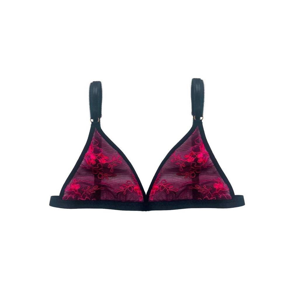 NEW TITOV women's tania bralette in hot pink
